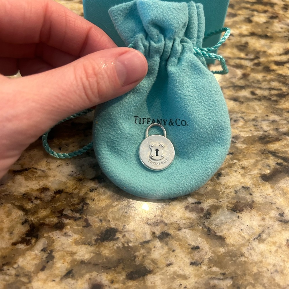 Tiffany& Co. medium padlock charm retired